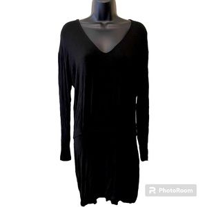 Xsmall Banana Republic black long sleeve dress.